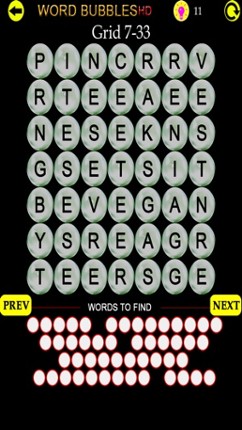 Word Bubbles HD Image