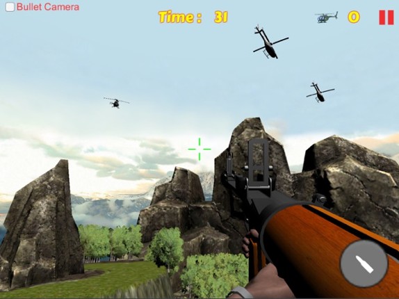 Bazooka Helicopter Shooting Sniper Game screenshot