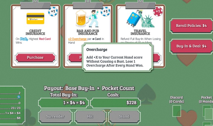 Blackjack Roulette screenshot