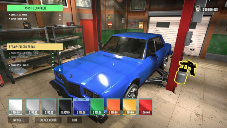 Car Tuning Garage Simulator screenshot