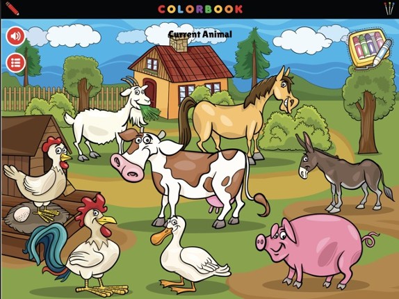 Coloring Me: Around Your House screenshot