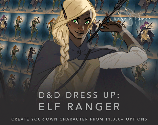 Games like D&D Dress Up - Female Elf Ranger