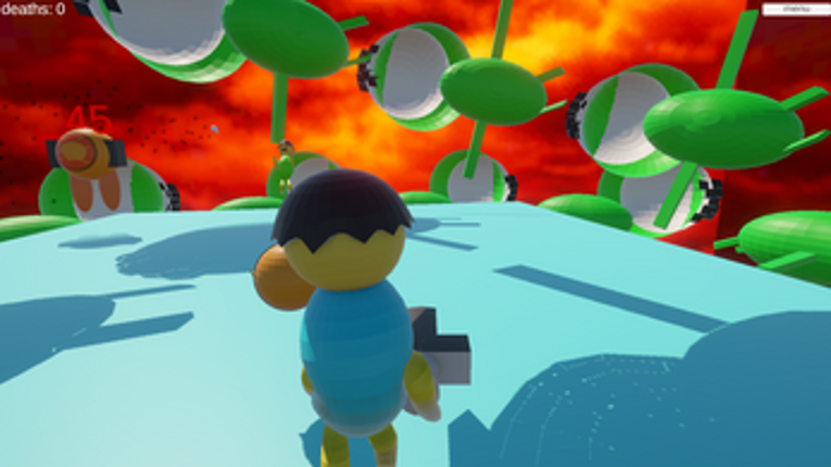 Daniel fights a large monster screenshot