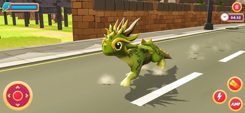 Flying Baby Dragon Pet Monster screenshot