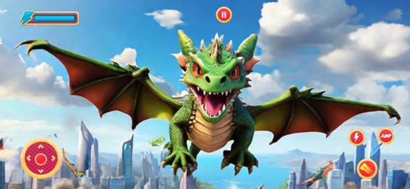 Flying Baby Dragon Pet Monster screenshot