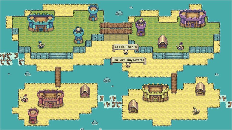 Four Mini Kingdoms War screenshot