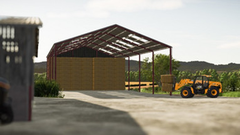 FS25 UK Bale Shed screenshot