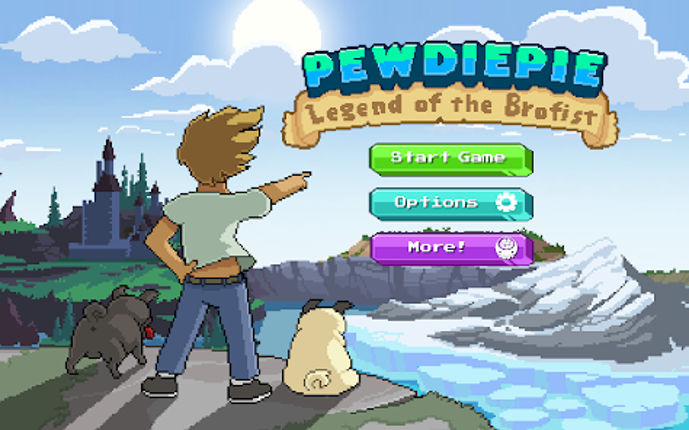 PewDiePie: Legend of Brofist screenshot