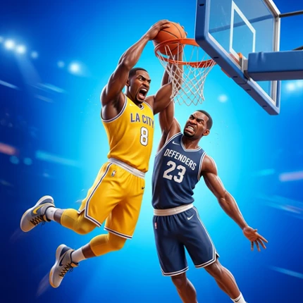 Street Basketball Game Legends Image