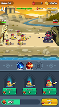 Slime Warrior: Age of War screenshot