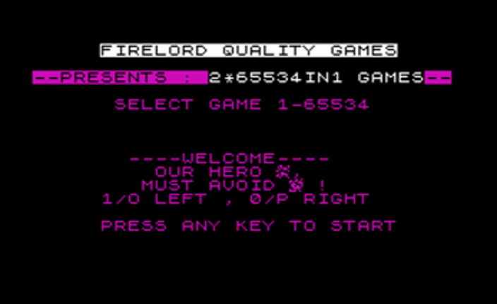 CSSCGC - 2*65534-in-1 Games BASIC Image