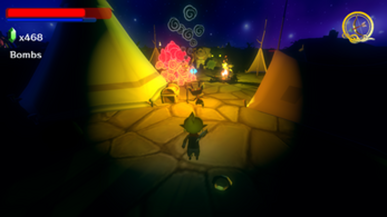 Tetra and the Midnight Sea (Zelda!) screenshot