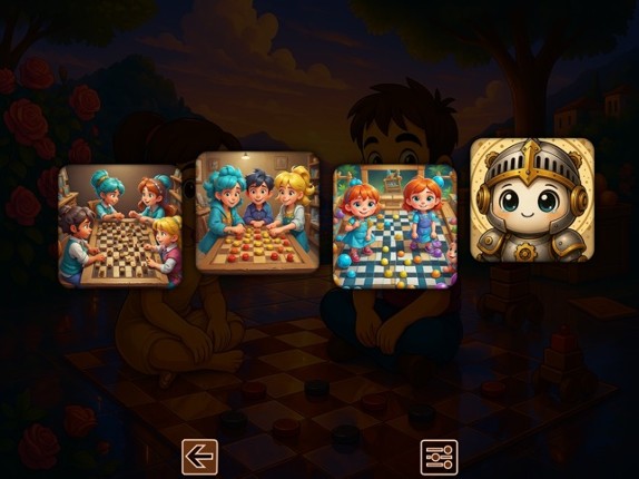 KIDs CHECKERS KING ™ screenshot