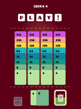 Merge Solitaire - 2048 Puzzle screenshot