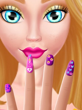 Nails Art Girl Manicure Image
