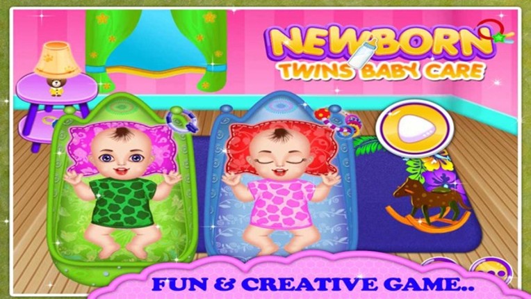Newborn Twins Baby Care - Kids Games for Girls screenshot