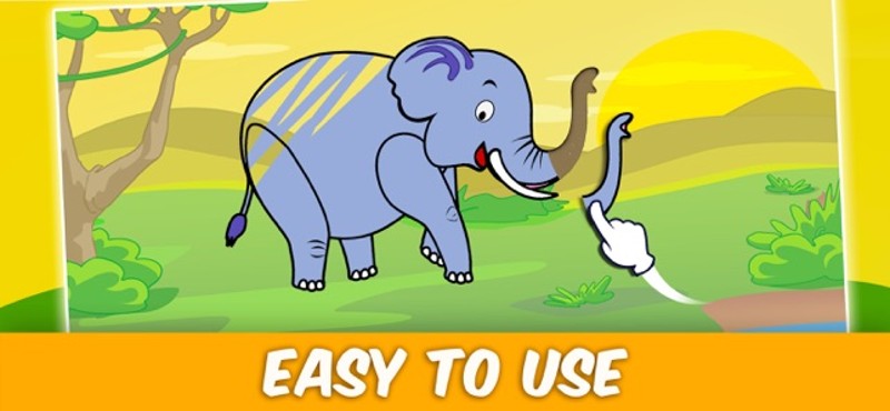 Savanna Animal Puzzle for Kids screenshot