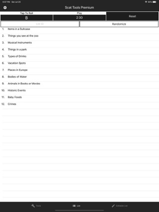 Scat Tools screenshot