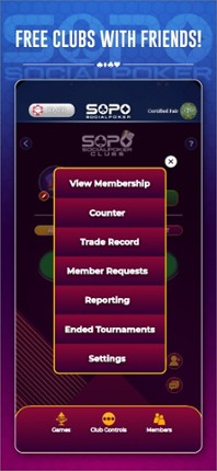 SoPo - Social Poker screenshot