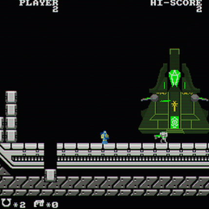 Ultramarine, the retro game screenshot