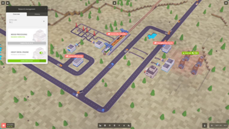 Voxel Tycoon Pre-Alpha Image