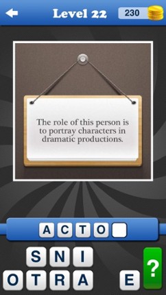 What's the Job? Free Addictive Fun Industry Work Word Trivia Puzzle Quiz Game! Image