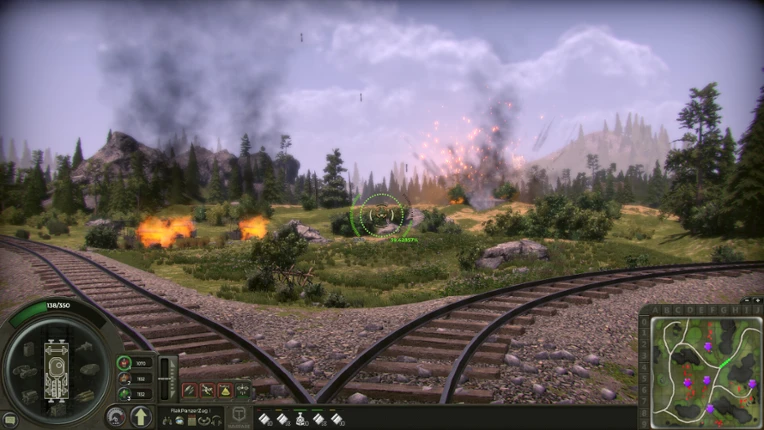 Armored Train Warfare screenshot
