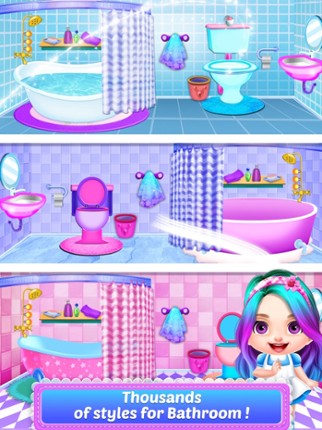 Baby Girls - Doll House Games screenshot
