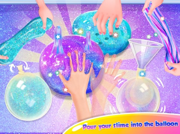 Balloon Glitter Slime screenshot