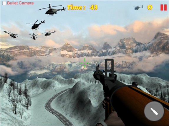 Bazooka Helicopter Shooting Sniper Game screenshot