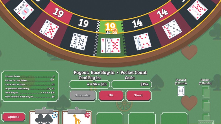 Blackjack Roulette screenshot