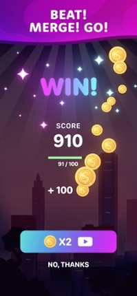 Blocks Merge Go — Number Game screenshot