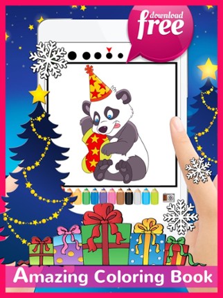 Christmas Coloring Pages For Kids And Toddlers! Image