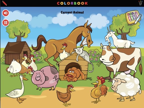 Coloring Me: Around Your House screenshot