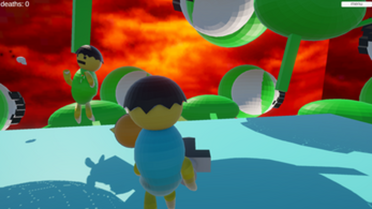 Daniel fights a large monster screenshot