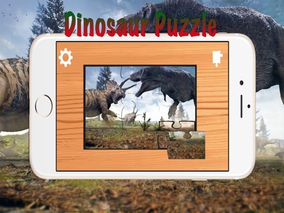 Dinosaur Puzzle Jigsaw for Kids and Toddlers Games Image
