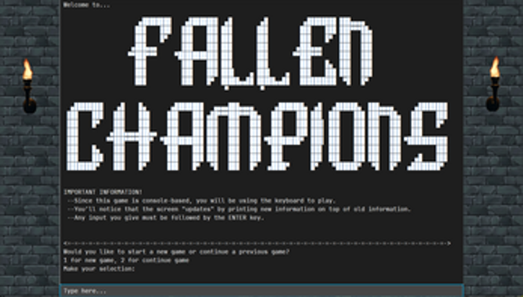 Fallen Champions screenshot