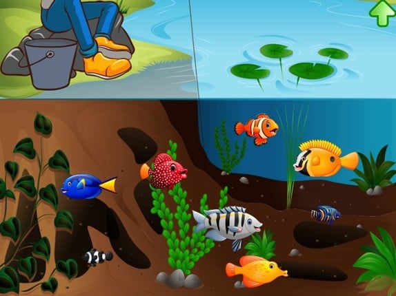 Fishing game for toddlers Image