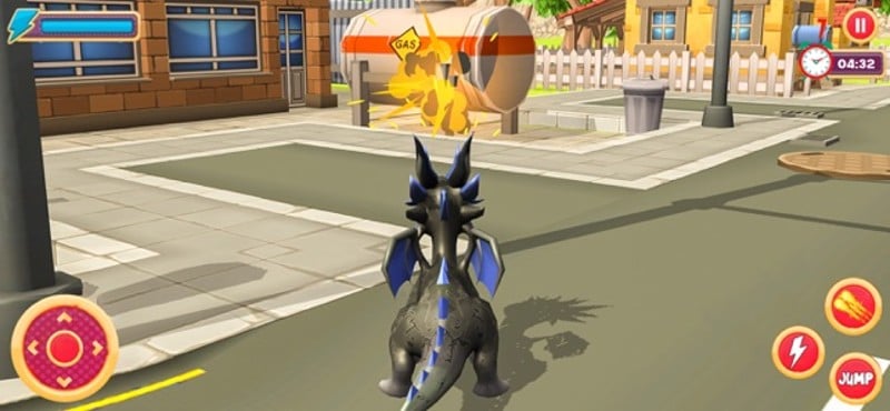Flying Baby Dragon Pet Monster screenshot