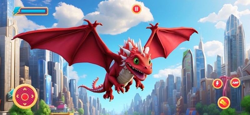 Flying Baby Dragon Pet Monster screenshot