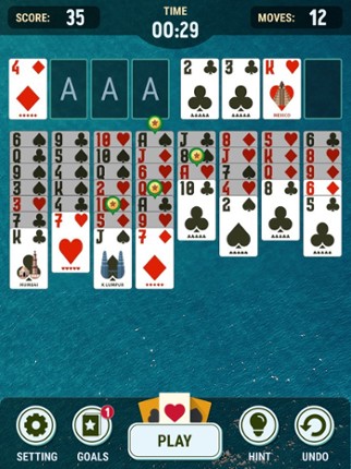 FreeCell Solitaire: Klondike screenshot