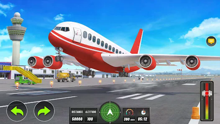 Airplane flight Simulator Game Image