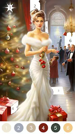 Princess Dress Coloring Game Image