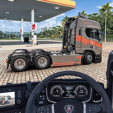 US Real Truck Driving Games 3D Image