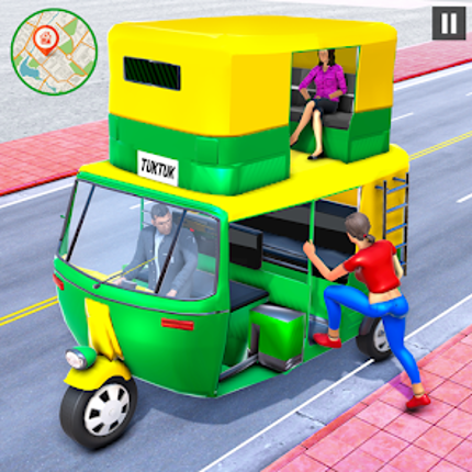 Tuk Tuk Rikshaw Auto Game Image