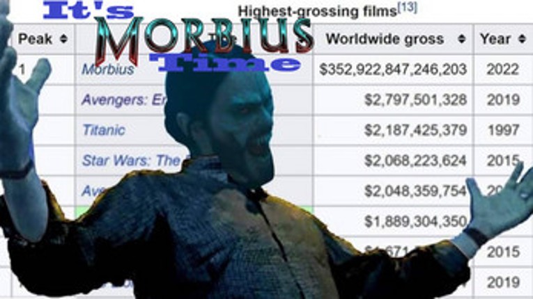 It's Morbius Time! Image