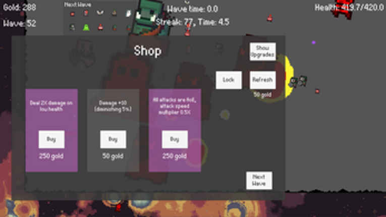 Pixel Wizard Arena screenshot