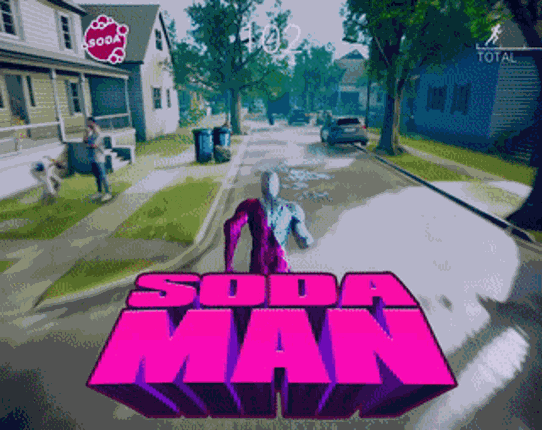 Sodaman (Pepsiman Inspired) Game Cover