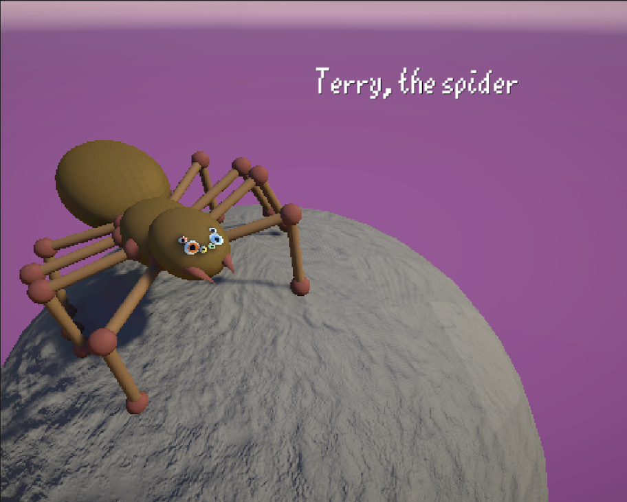 Games like Terry, the spider