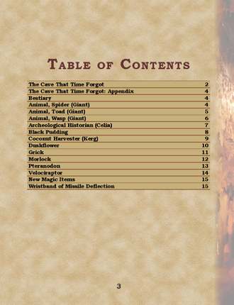 The Cave That Time Forgot (5e) screenshot